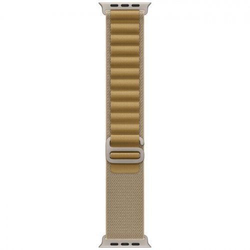 Apple Watch Ultra 2 GPS + Cellular, 49 мм, корпус из бежевого титана, ремешок Alpine цвета "загар", размер S, MX4E3Q